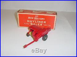 1/25 Vintage New Holland Hayliner Baler WithThrower & Bales WithBoxes! Hard To Find