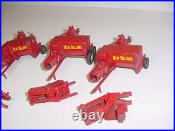 1/25 Vintage Set of 3 New Holland Hay Balers by Advanced Products (1958) 1/25 Vintage Set of 3 New Holland Hay Balers by Advanced Products (1958)