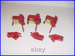 1/25 Vintage Set of 3 New Holland Hay Balers by Advanced Products (1958) 1/25 Vintage Set of 3 New Holland Hay Balers by Advanced Products (1958)