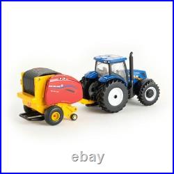 1/64 New Holland Dairy Barn Set with T6.164 Tractor & Roll-Belt 560 Baler 13982 1/64 New Holland Dairy Barn Set with T6.164 Tractor & Roll-Belt 560 Baler 13982