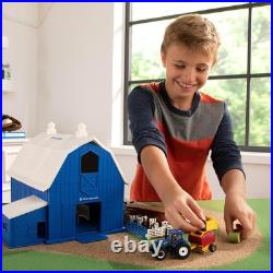 1/64 New Holland Dairy Barn Set with T6.164 Tractor & Roll-Belt 560 Baler 13982 1/64 New Holland Dairy Barn Set with T6.164 Tractor & Roll-Belt 560 Baler 13982
