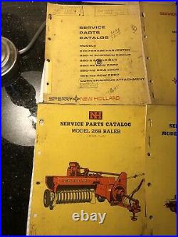 10 Original New Holland Service Parts Catalog Manuals OEM Baler Combine 4