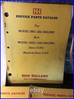 10 Original New Holland Service Parts Catalog Manuals OEM Baler Combine 4