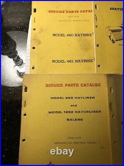 10 Original New Holland Service Parts Manual Catalogs OEM Haybine Twine Baler 6