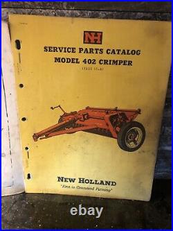 10 Original New Holland Service Parts Manual Catalogs OEM Haybine Twine Baler 6