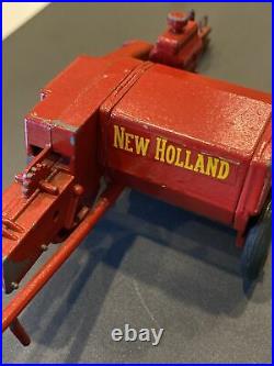 1960s Advanced Products New Holland Hayliner Baler, Missing Wheel