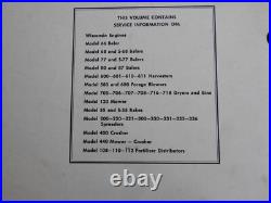 1967 New Holland 66 68 77 65 178 268 270 271 280 1280 Baler Repair Manual Set 1967 New Holland 66 68 77 65 178 268 270 271 280 1280 Baler Repair Manual Set