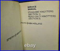 1984 New Holland Hay Equipment Service Manual Balers, Haybines, Stack Wagons