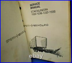 1984 New Holland Hay Equipment Service Manual Balers, Haybines, Stack Wagons