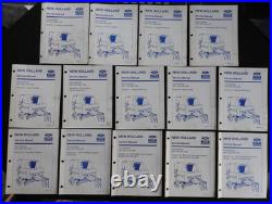 1992-1995 Genuine NEW HOLLAND 630 640 650 660 Round Baler Service Manual Set VG+