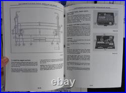1992-1995 Genuine NEW HOLLAND 630 640 650 660 Round Baler Service Manual Set VG+
