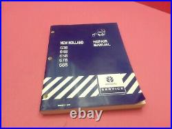 1999 New Holland Round Baler Repair Manual 638 648 658 678 688 (lt859)