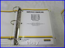 2 Service Manuals New Holland Round Baler Roll Belt 450 460 550 560 84544596 2 Service Manuals New Holland Round Baler Roll Belt 450 460 550 560 84544596