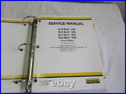 2 Service Manuals New Holland Round Baler Roll Belt 450 460 550 560 84544596 2 Service Manuals New Holland Round Baler Roll Belt 450 460 550 560 84544596
