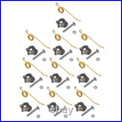 20 Pack Hay Rake Teeth with Clips & Hardware NE400033 Fits New Idea 402 280744 20 Pack Hay Rake Teeth with Clips & Hardware NE400033 Fits New Idea 402 280744