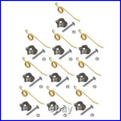 (20) Teeth withBrackets Fits New Holland Hay Rake 55 56 57 256 258 64562 792493