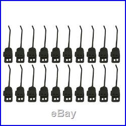 20/pk Rubber Mounted LH Rake Teeth for Ford/New Holland 216 258 259
