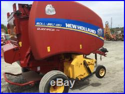 2015 New Holland Roll-Belt 450 Round Baler Silage Special & Net Wrap Very Clean