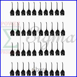 40 PCS Rubber Rake Teeth For New Holland John Deere IH AC AGCO New Idea SG300916