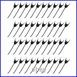 40 Pk Left Hand Rubber Mounted Rake Teeth Fits Ford New Holland 216 258 259