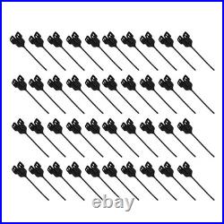 40 Pk Left Hand Rubber Mounted Rake Teeth Fits Ford New Holland 216 258 259
