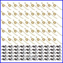 50 Pack Hay Rake Teeth & Hold Down Clips Fits New Holland 258 256 57 56 55 64562