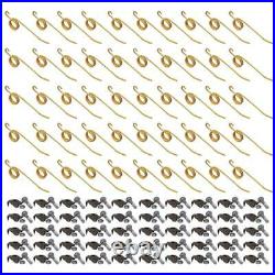 50 Rake Teeth 64562 & Hold Down Clips Fits Ford Fits New Holland 256, 258, 259