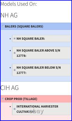 626338 New Holland STUD ASSEMBLY Square Baler / IH Cultivator OEM NOS 626338 New Holland STUD ASSEMBLY Square Baler / IH Cultivator OEM NOS