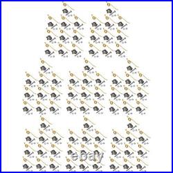 804-792493 Eighty Rake Teeth with Clips & Hardware 804-64562 Fits New Holland