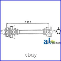 84607930 BALER 1000 CV PTO for New Holland BB960R BB960S Case IH LBX421 LBX431