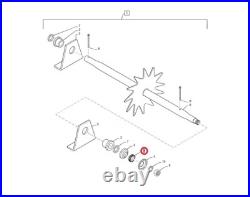 86641701 Bale Counter Metering Wheel Gear Fits New Holland Case IH Square Balers