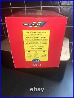 Britains 1.32 New Holland Bb 960 Big Square Baler Excellent Boxed 42171