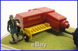 Britains Presentation Piece New Holland Farm Tractor with baler Collectable P9