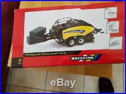 Britains new holland baler 1 to 32 scale diecast and plastic model boxed new