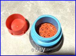 Case New Holland ROUND BALER 21 pos Multi Connector Plug 84384515 (GENUINE OEM) Case New Holland ROUND BALER 21 pos Multi Connector Plug 84384515 (GENUINE OEM)