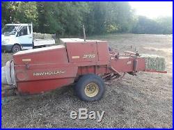 Conventional baler New Holland 276 Hayliner working condition Buyer collects