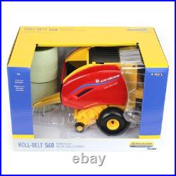 ERTL 1/16 New Holland Roll-Belt 560 Round Baler with Bales 13986 ERTL 1/16 New Holland Roll-Belt 560 Round Baler with Bales 13986