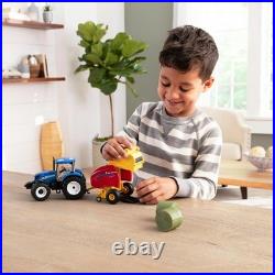 ERTL 1/32 New Holland T6.180 with Roll-Belt 560 Round Baler13966