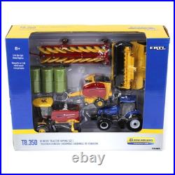 ERTL 1/64 New Holland Genesis Haying Set 13993 ERTL 1/64 New Holland Genesis Haying Set 13993