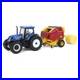 ERTL-1-64-New-Holland-T6-180-Roll-Belt-560-Round-Baler-2024-Farm-Show-61002-Reg-01-fhrv