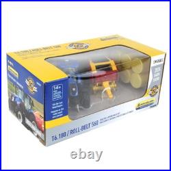ERTL 1/64 New Holland T6.180 Roll-Belt 560 Round Baler 2024 Farm Show 61002-Reg