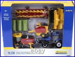 ERTL 164 New Holland HAYING SET Speedrower 220+ T8.350 Baler & Rake NEW