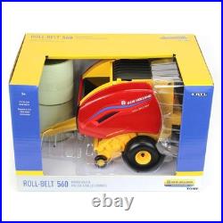 ERTL, NEW HOLLAND 560 Roll-belt round baler with bales, 1/16, ERT13986