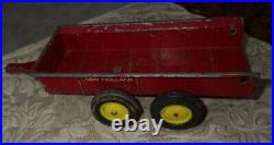 ERTL NEW HOLLAND TOY HAY BALER + MANURE SPREADER 1/16 SCALE PARTS to switch TIRE
