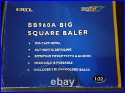 Ertl New Holland BB960A Big Square Baler Includes 3 Bales Ertl New Holland BB960A Big Square Baler Includes 3 Bales