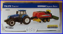 Ertl New Holland T8.275 Tractor & BB9060 Big Baler Diecast 164 Scale NEW