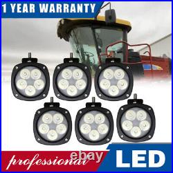 For New Holland H8000, H8040, H8060, H8080 Windrower 6 X LED Upper Cab Light Kit