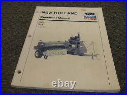 Ford New Holland 515 Baler Owner Operator Manual User Guide