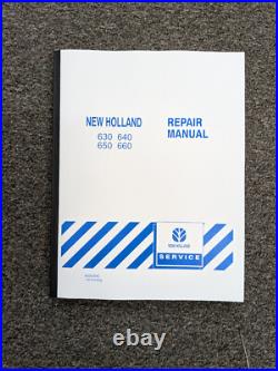 Ford New Holland 630 640 650 660 Round Balers Service Repair Manual 40063040 Ford New Holland 630 640 650 660 Round Balers Service Repair Manual 40063040
