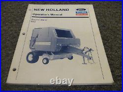 Ford New Holland 660 Round Baler Owner Operator Manual User Guide